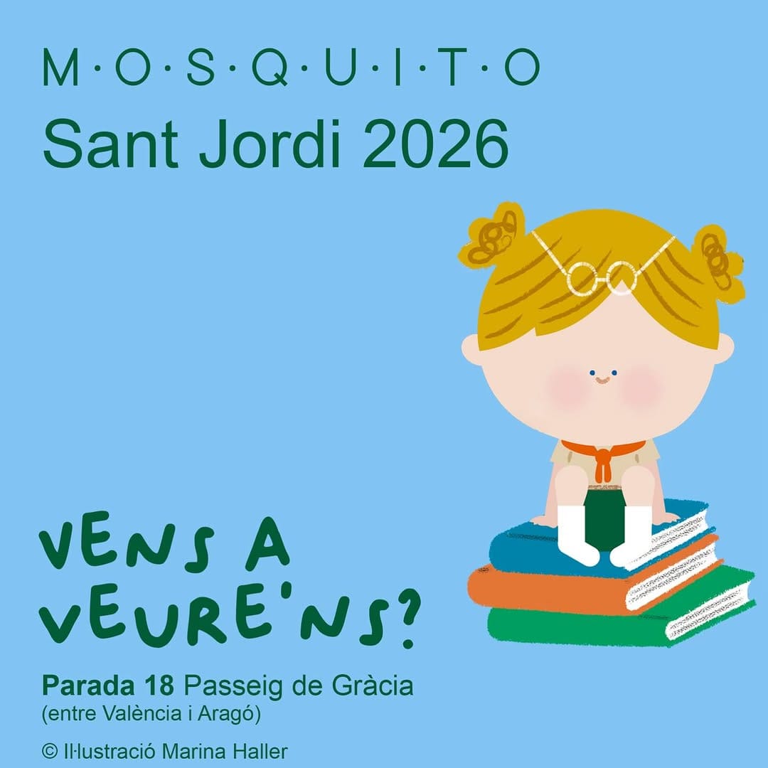Post 1 by MOSQUITO BOOKS on Instagram (carousel)