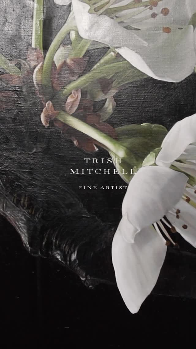Post 10 by Trish Mitchell, Oil Painter | FSBA on Instagram (video)