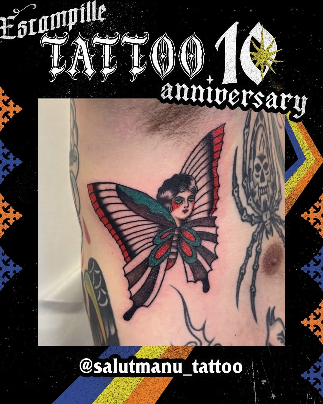 Post 4 by Salut Manu Tattoo on Instagram (carousel)