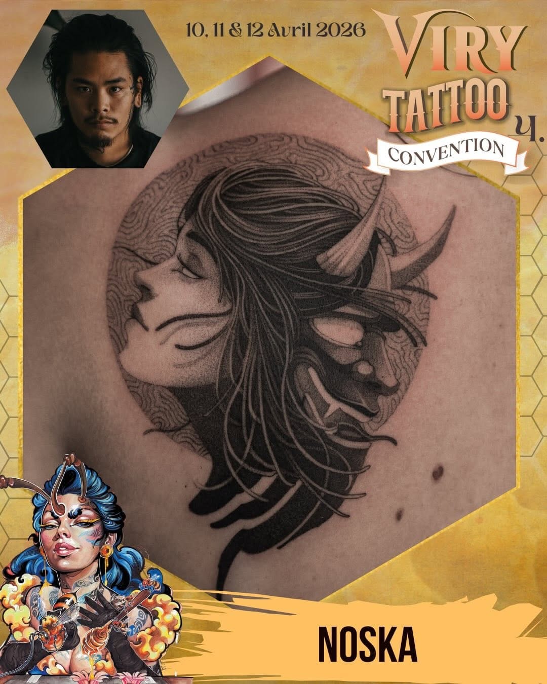 Post 9 by N Ø S K A  TATTOO ARTIST on Instagram (carousel)