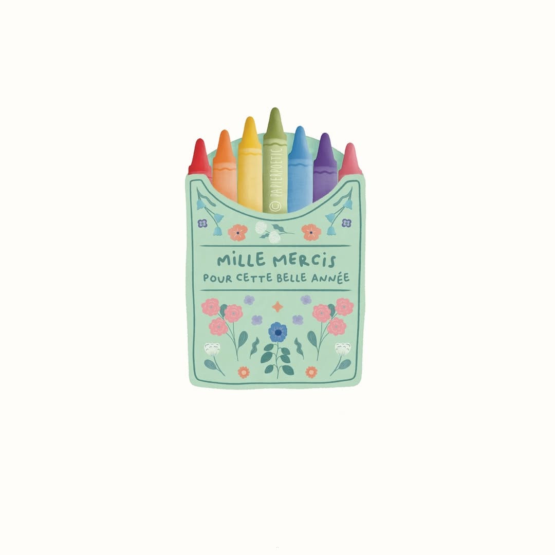 Post 1 by Papier Poetic® • Illustration • Papeterie on Instagram (carousel)