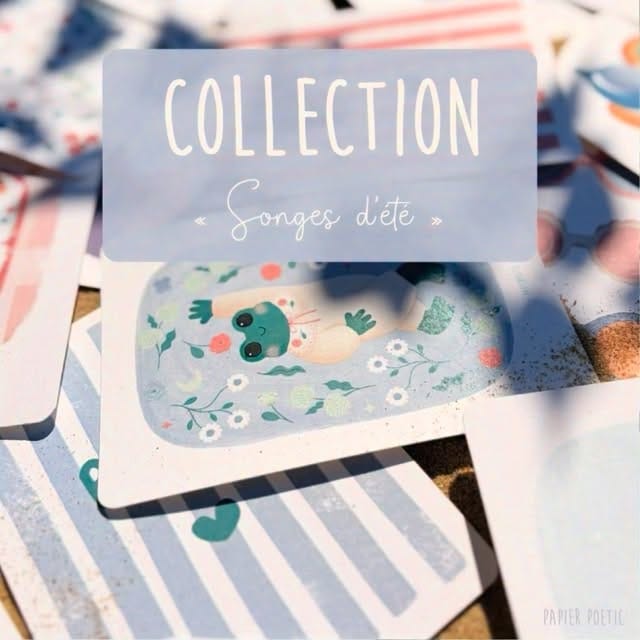 Post 2 by Papier Poetic® • Illustration • Papeterie on Instagram (video)