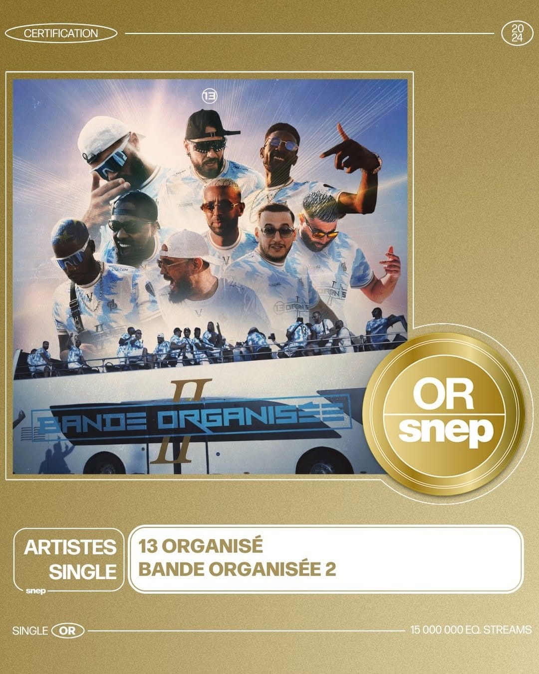 Post 3 by 13 Organisé on Instagram (image)