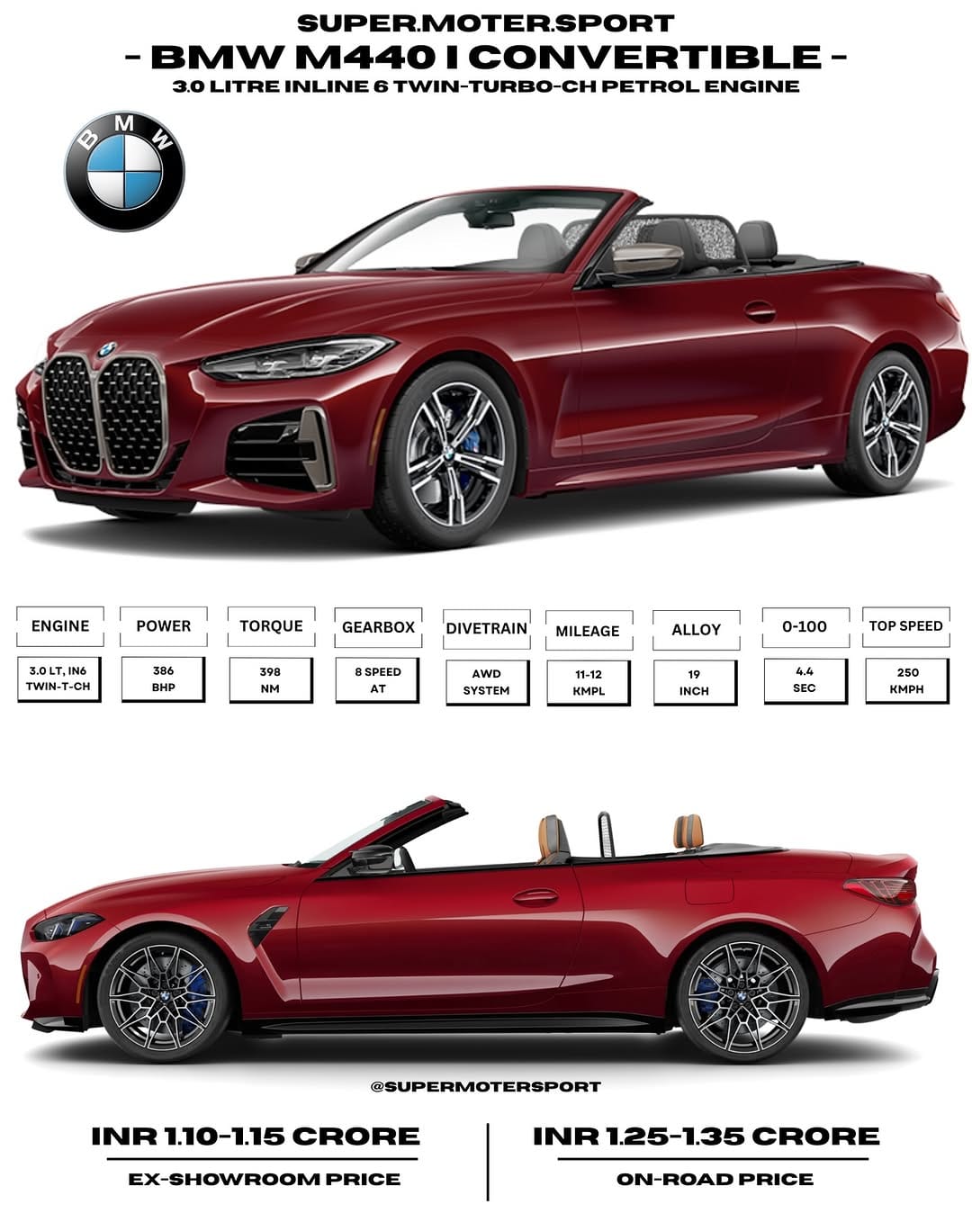 Post 2 by Super Moter Sport (.S.M.S.) on Instagram (image)