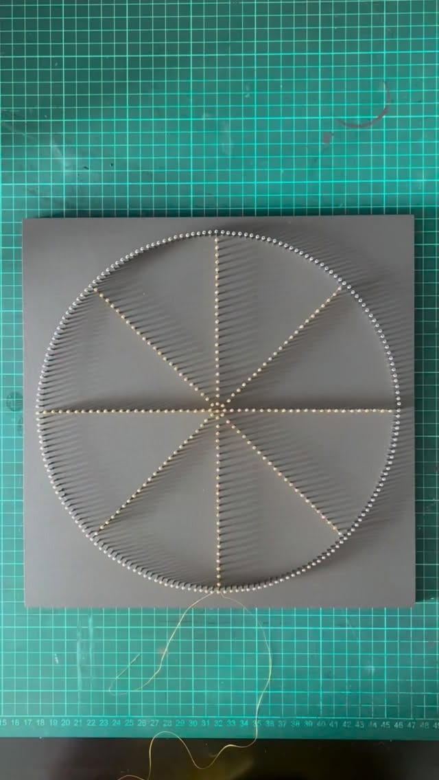 Post 6 by DemirStringArt on Instagram (video)