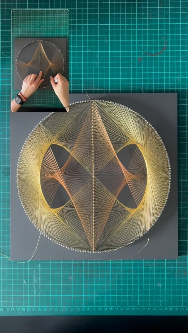Post 3 by DemirStringArt on Instagram (video)