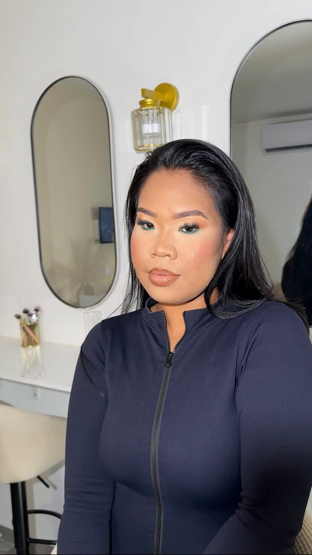 Post 2 by KadiaGlams Makeup on Instagram (video)
