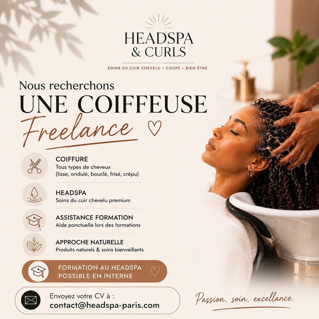 Post 6 by 1er HeadSpa & Curls inclusif de France 🇫🇷 💆🏽‍♀️ on Instagram (image)