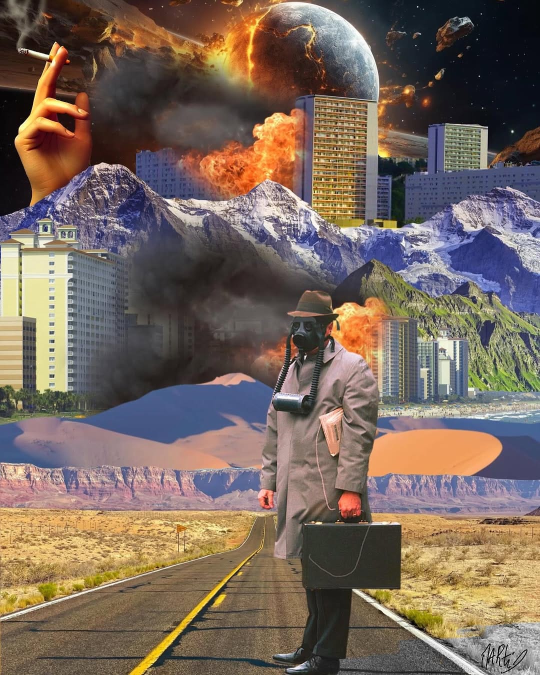 Post 6 by JULIEN MARTIN COLLAGE on Instagram (image)