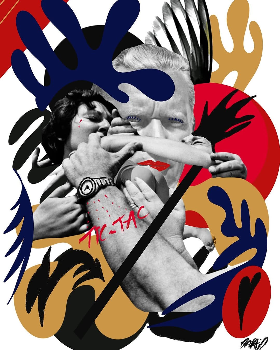 Post 7 by JULIEN MARTIN COLLAGE on Instagram (image)
