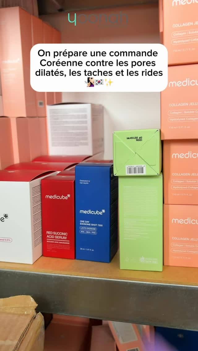 Post 4 by YOONAH Kbeauty Cosmétiques Coréens France on Instagram (video)