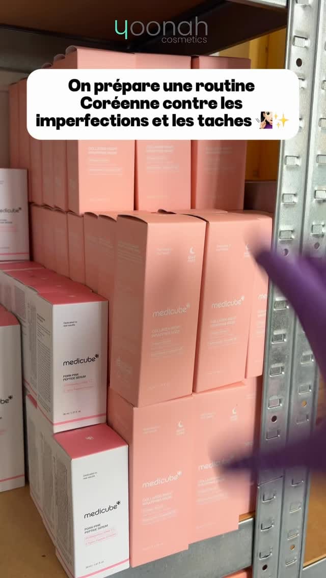 Post 6 by YOONAH Kbeauty Cosmétiques Coréens France on Instagram (video)