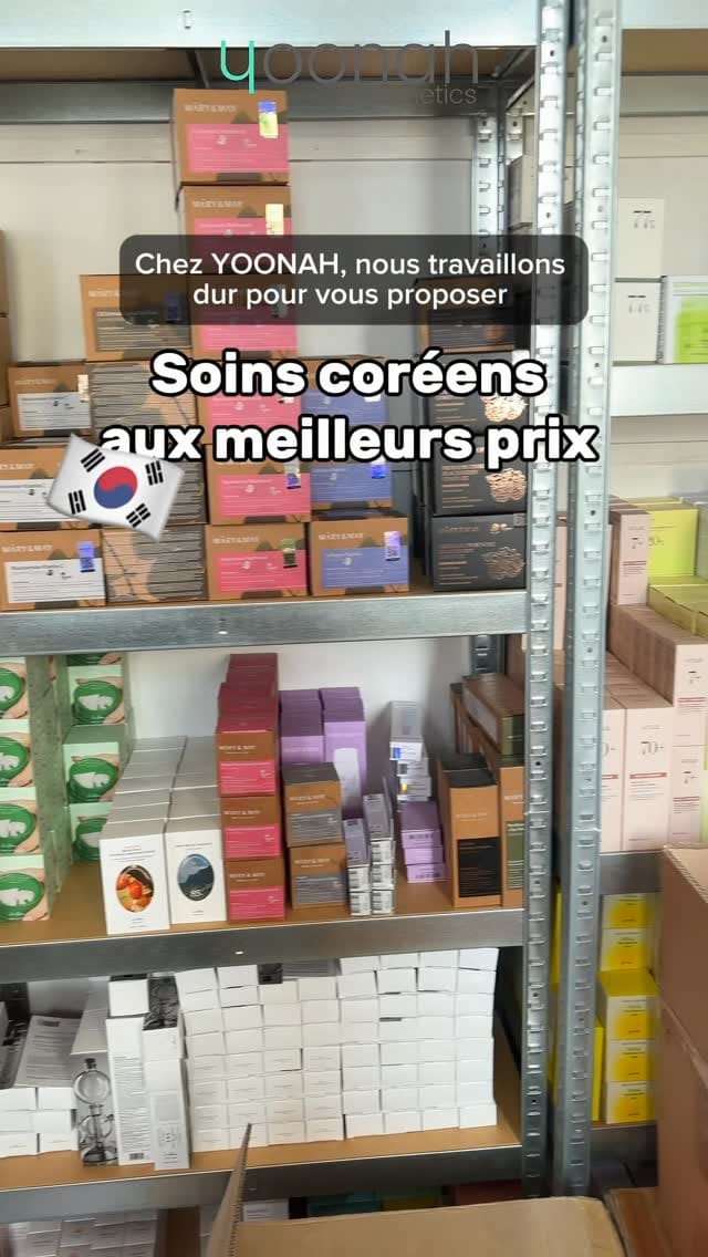 Post 3 by YOONAH Kbeauty Cosmétiques Coréens France on Instagram (video)