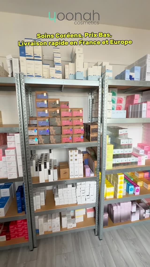 Post 1 by YOONAH Kbeauty Cosmétiques Coréens France on Instagram (video)
