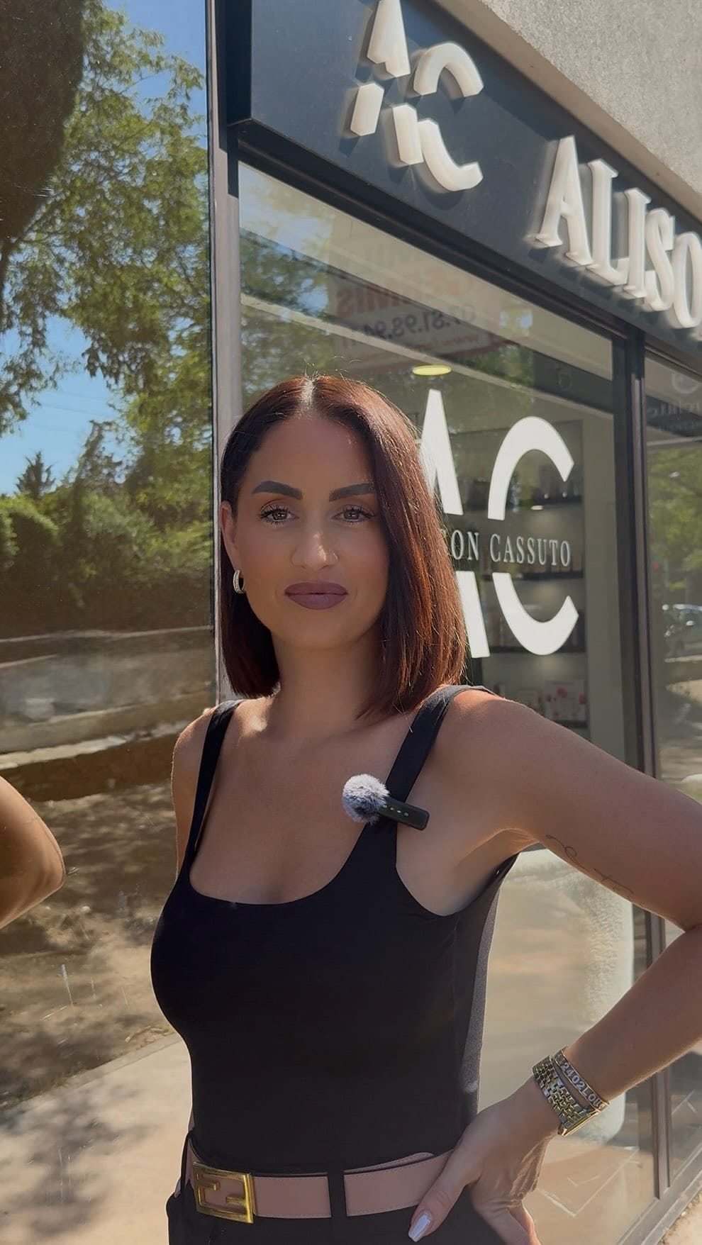 Post 7 by Salon de Coiffure Alison Cassuto on Instagram (video)