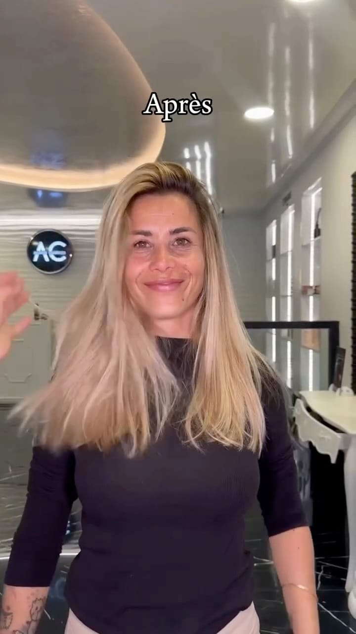 Post 5 by Salon de Coiffure Alison Cassuto on Instagram (video)