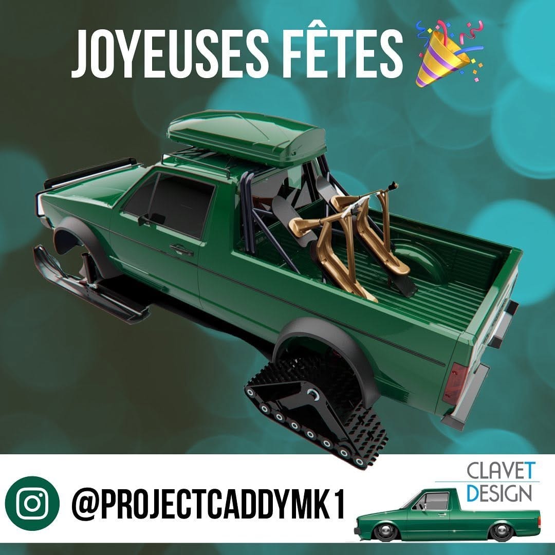 Post 3 by VW Caddy Mk1 Pick-Up Sauber on Instagram (image)