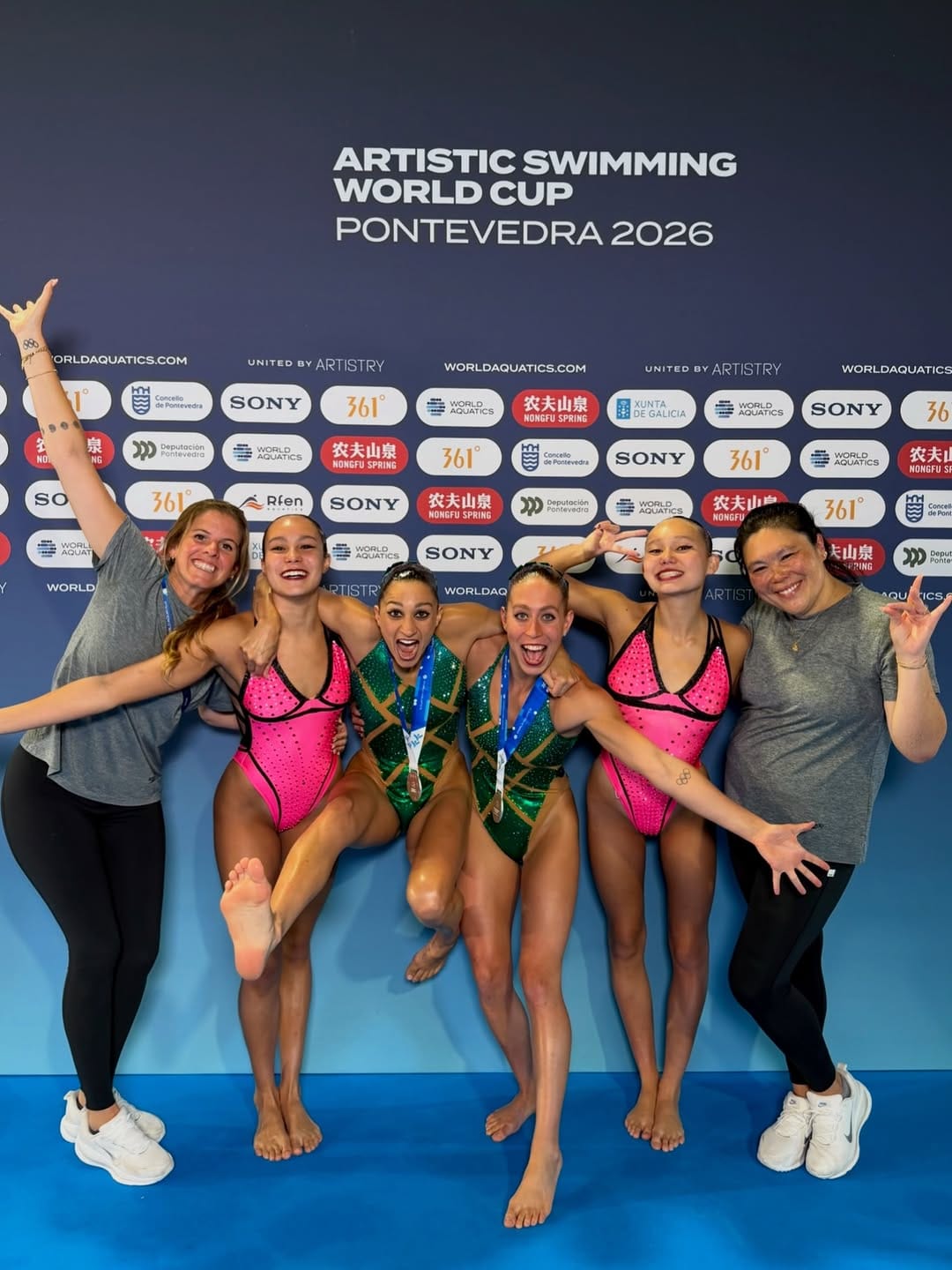 Post 3 by USA Artistic Swimming on Instagram (carousel)
