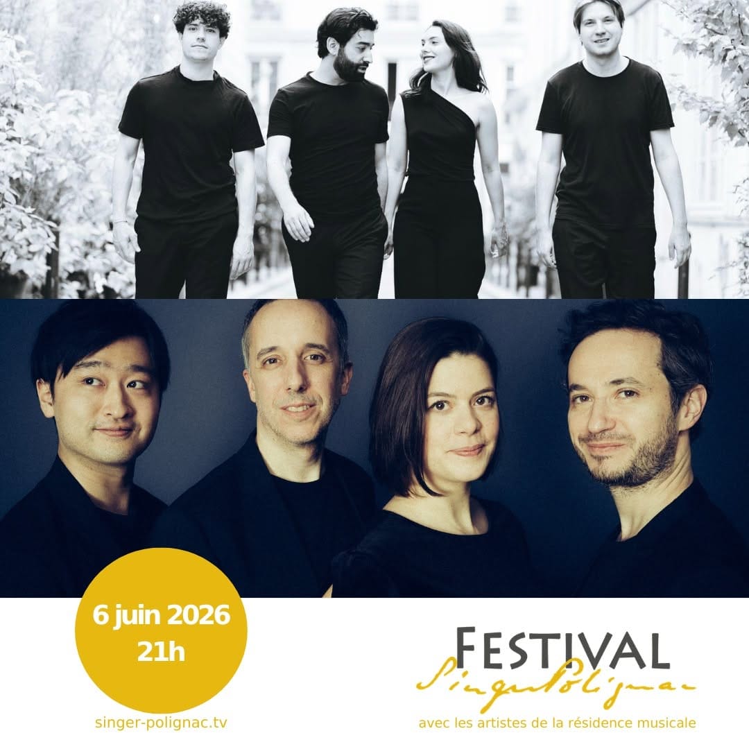 Post 1 by Quatuor Ebène on Instagram (image)