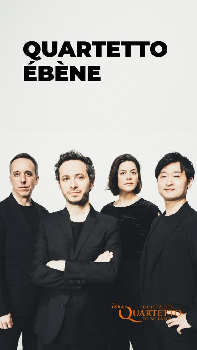 Post 9 by Quatuor Ebène on Instagram (video)