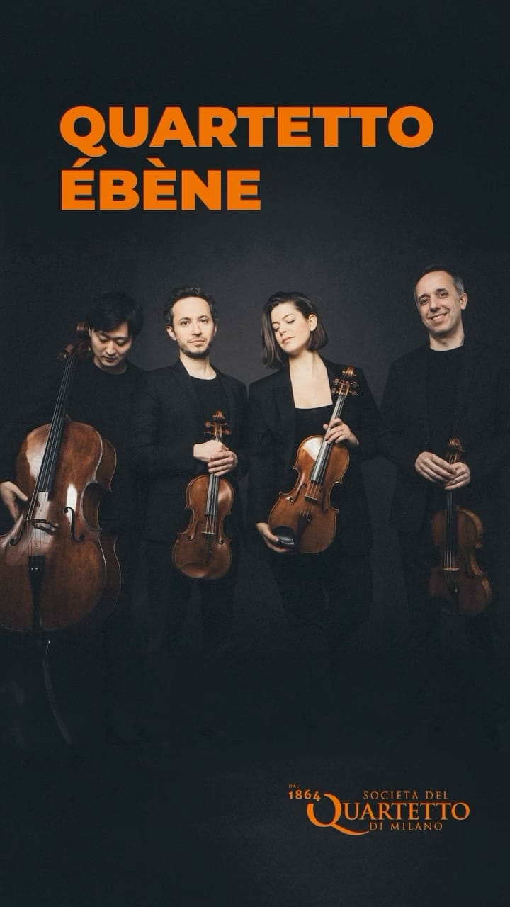 Post 8 by Quatuor Ebène on Instagram (video)