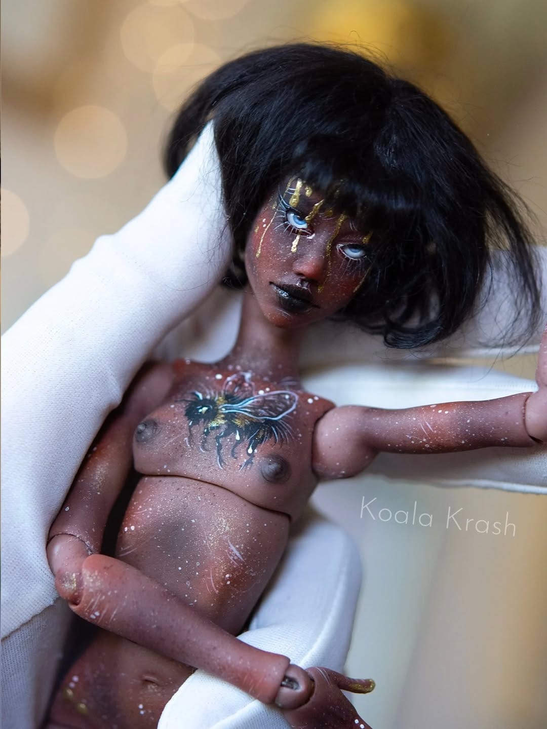 Post 1 by Koala Krash  |  BJD make-up artist on Instagram (carousel)