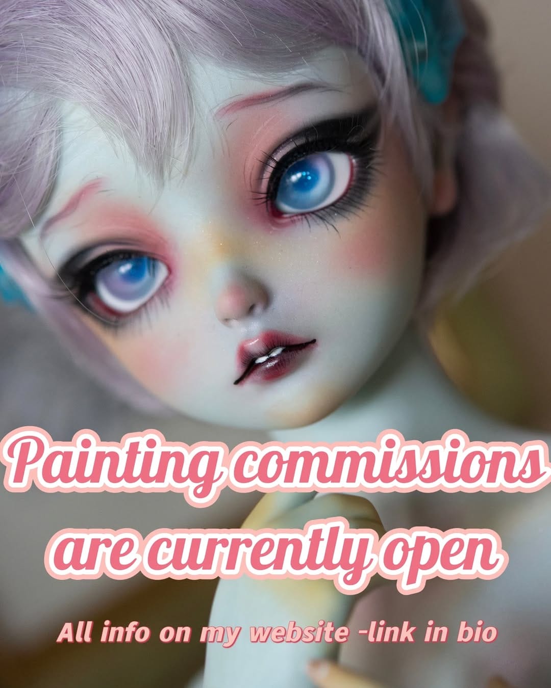 Post 9 by Koala Krash  |  BJD make-up artist on Instagram (carousel)