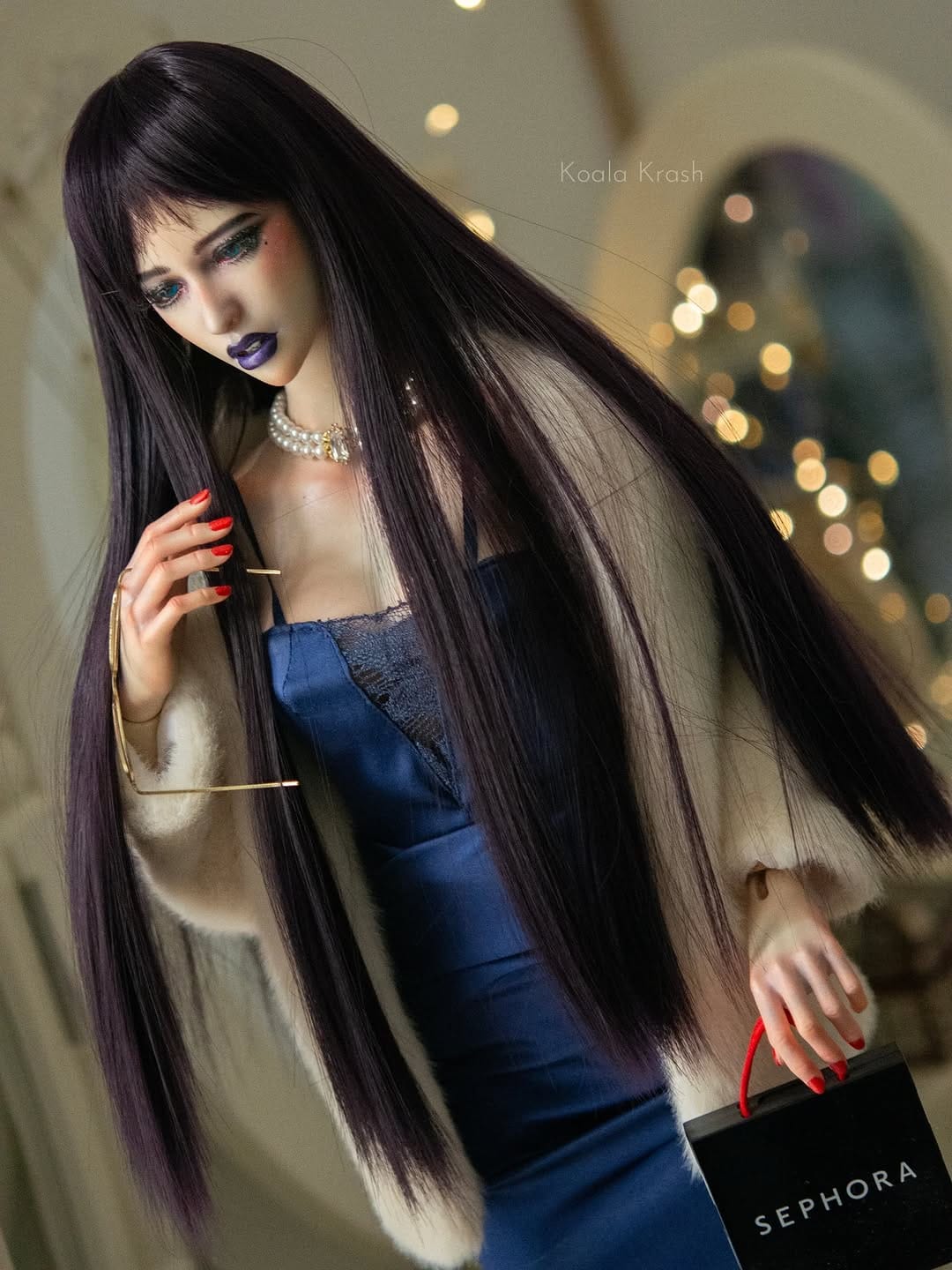 Post 4 by Koala Krash  |  BJD make-up artist on Instagram (carousel)