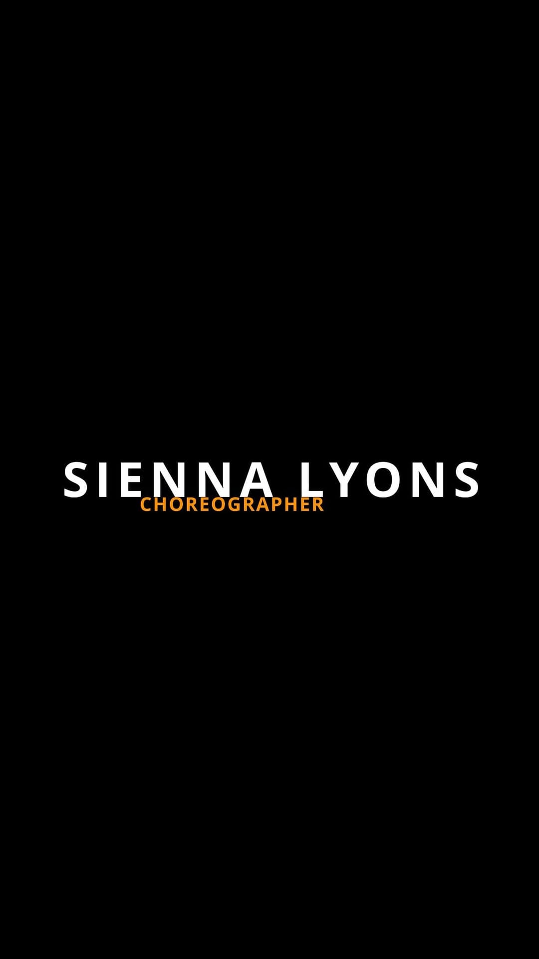 Post 6 by Sienna Lyons on Instagram (video)
