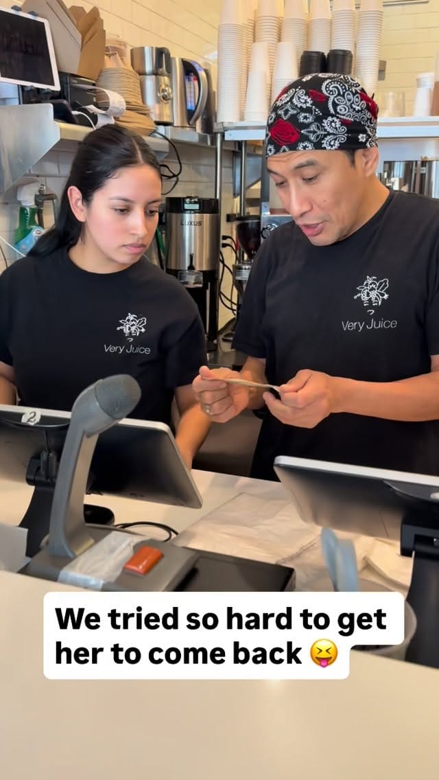 Post 2 by Very Juice on Instagram (video)