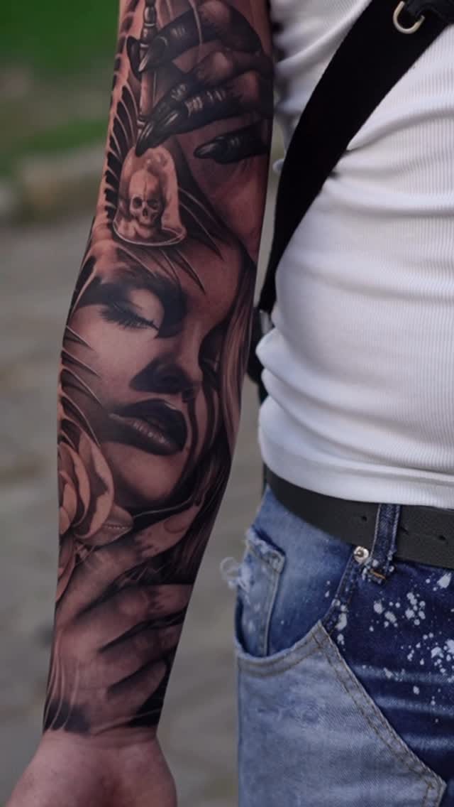 Post 1 by FERINK TATTOO • Pasquale Ferone on Instagram (video)