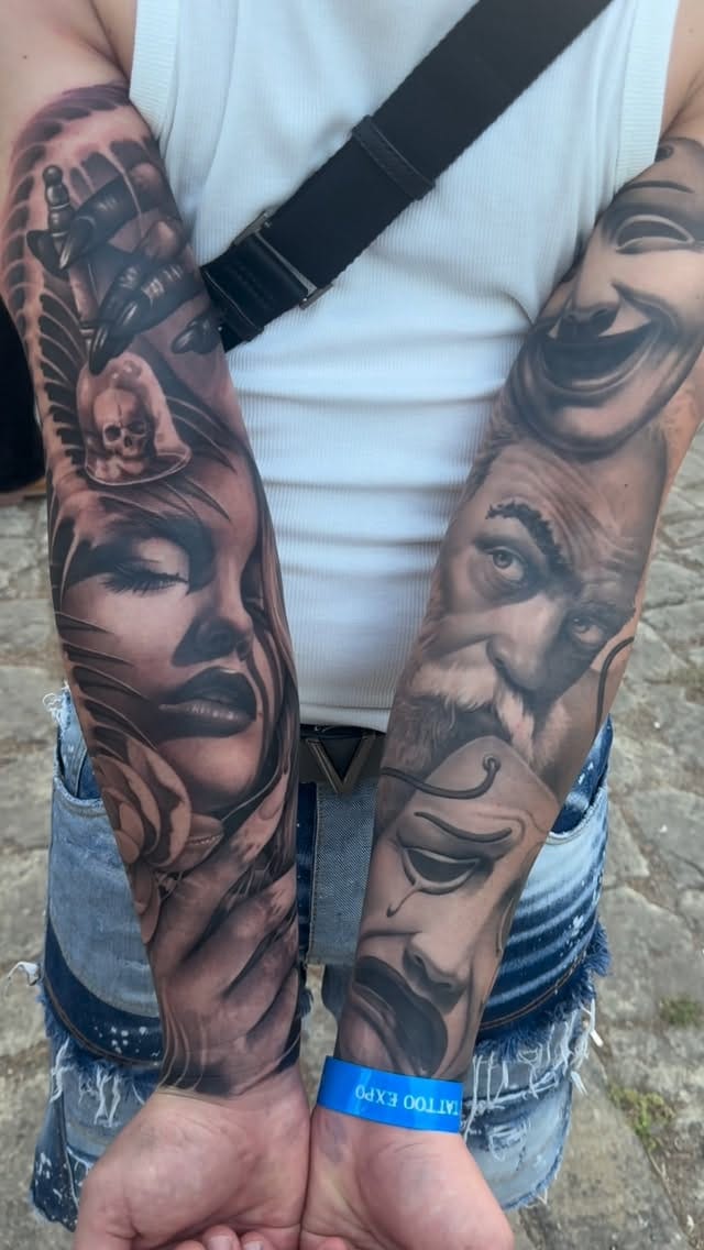 Post 4 by FERINK TATTOO • Pasquale Ferone on Instagram (video)
