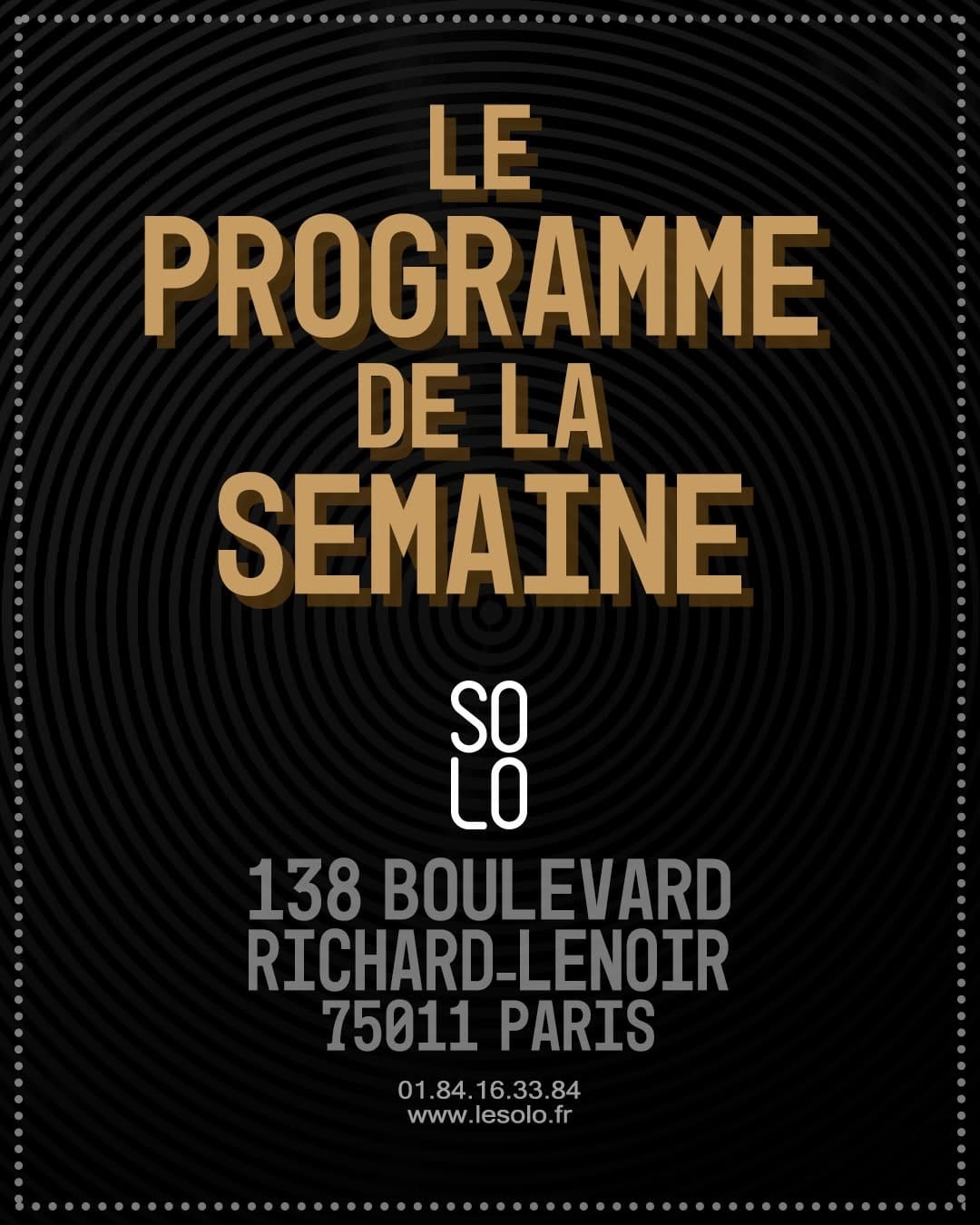Post 10 by LE SOLO on Instagram (carousel)
