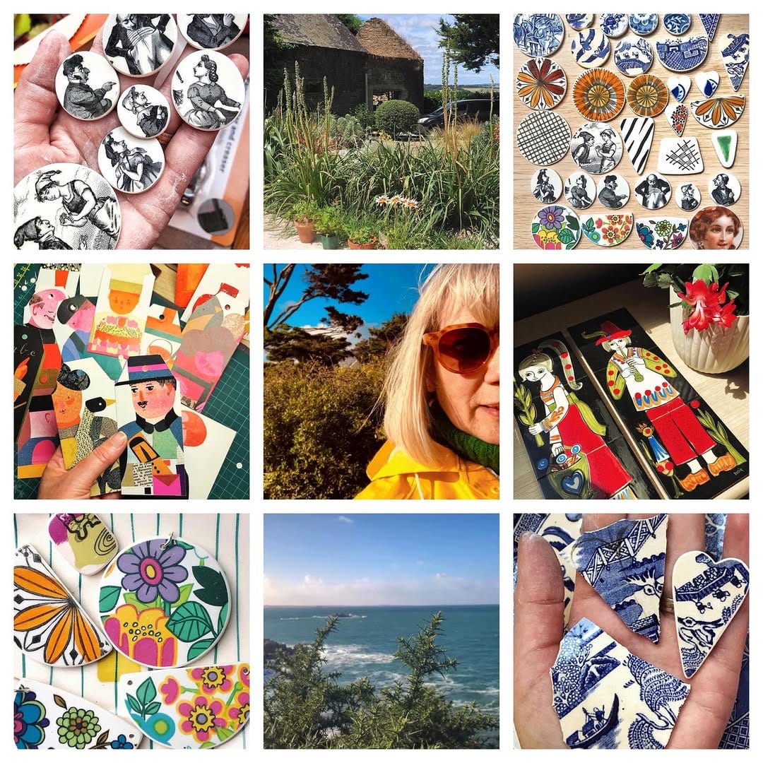 Post 4 by A n j a   Knopf Designs ♻️ Ceramic Jewellery on Instagram (image)