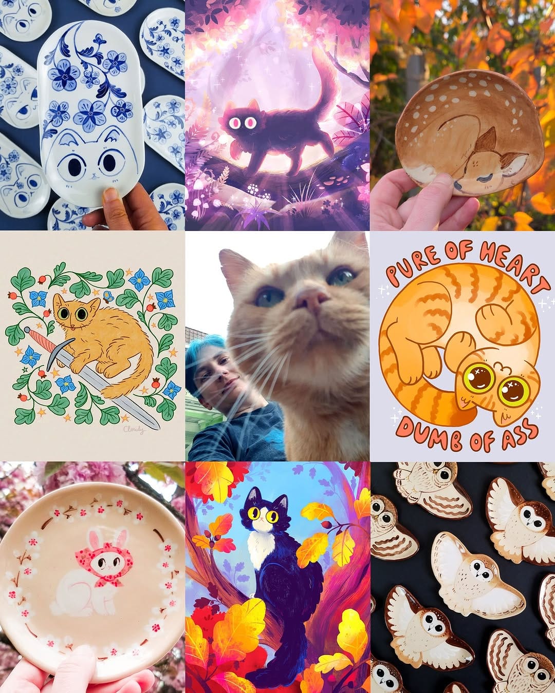 Post 8 by Cloudy - illustrator on Instagram (image)