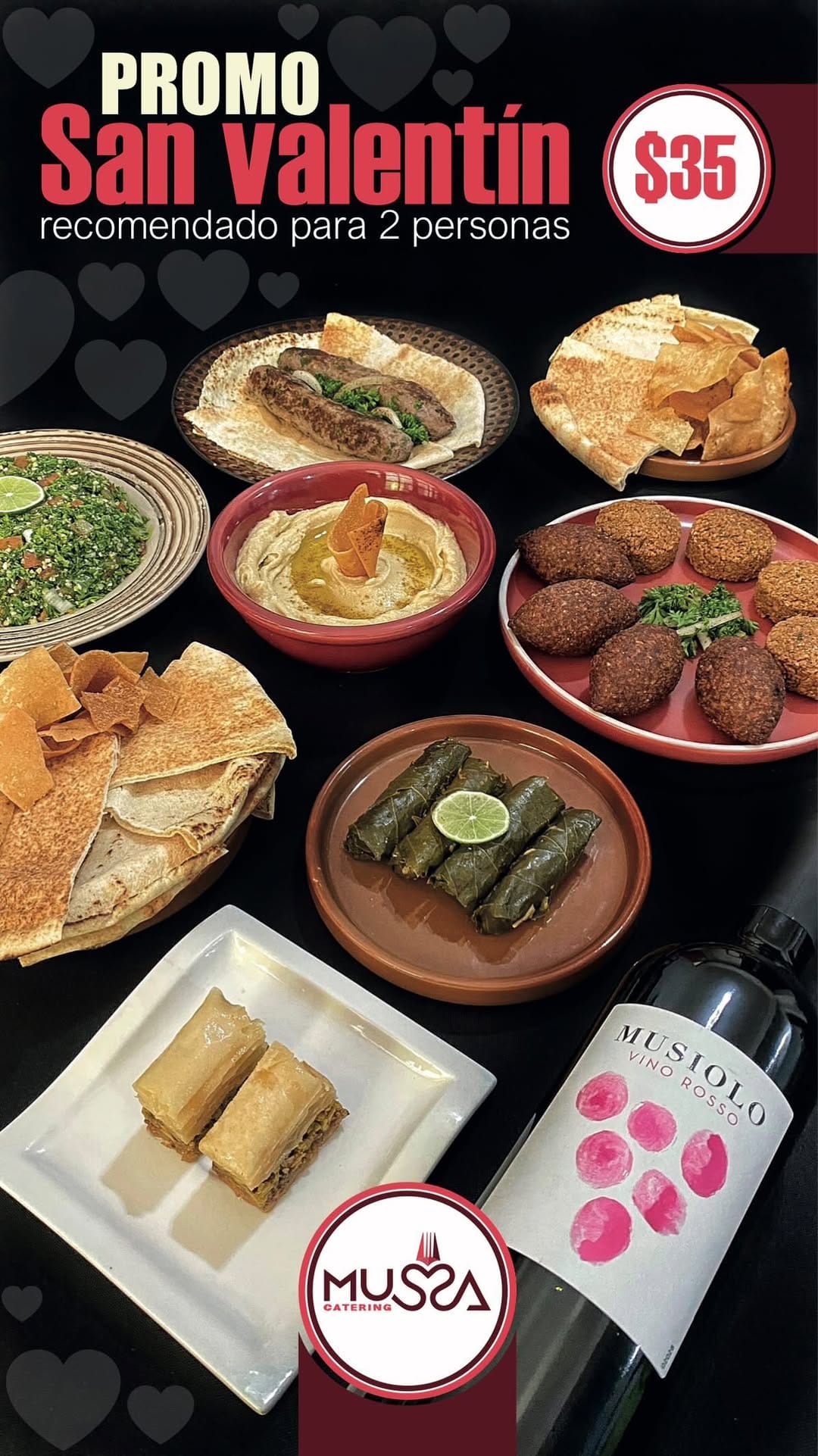 Post 8 by MUSSA Catering | Arabian food y más | 🇻🇪🇱🇧 on Instagram (video)