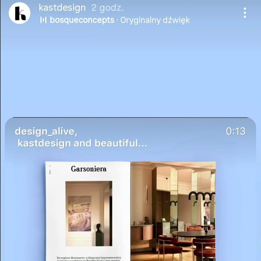 Post 4 by KAST Design | Interior Designer Paris on Instagram (image)