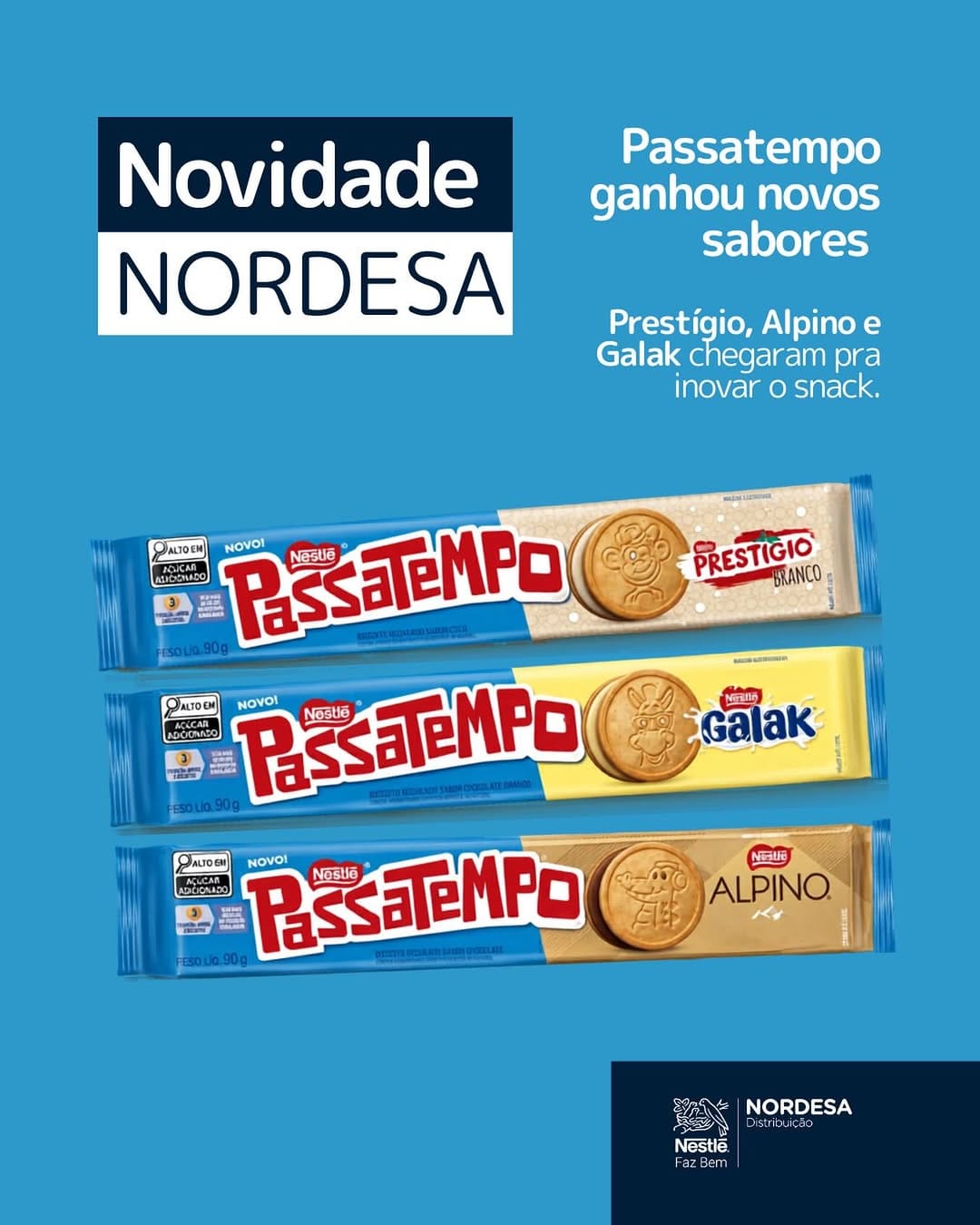 Post 1 by Nordesa Broker Nestlé on Instagram (image)
