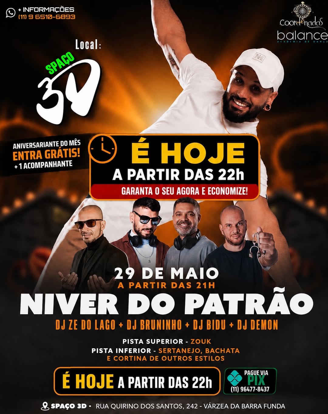 Post 5 by SPAÇO 3D - ESCOLA DE DANÇA on Instagram (image)