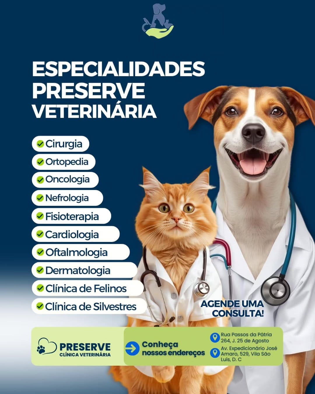 Post 9 by Preserve Veterinária on Instagram (image)