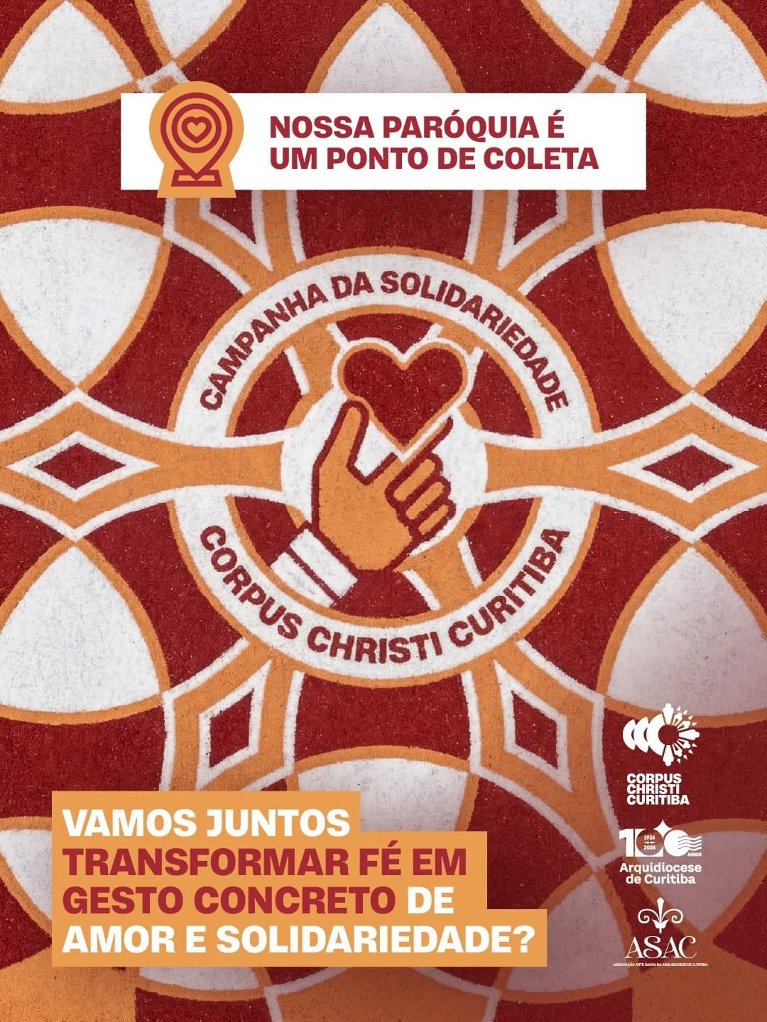Post 10 by Paróquia São Jorge Curitiba on Instagram (carousel)