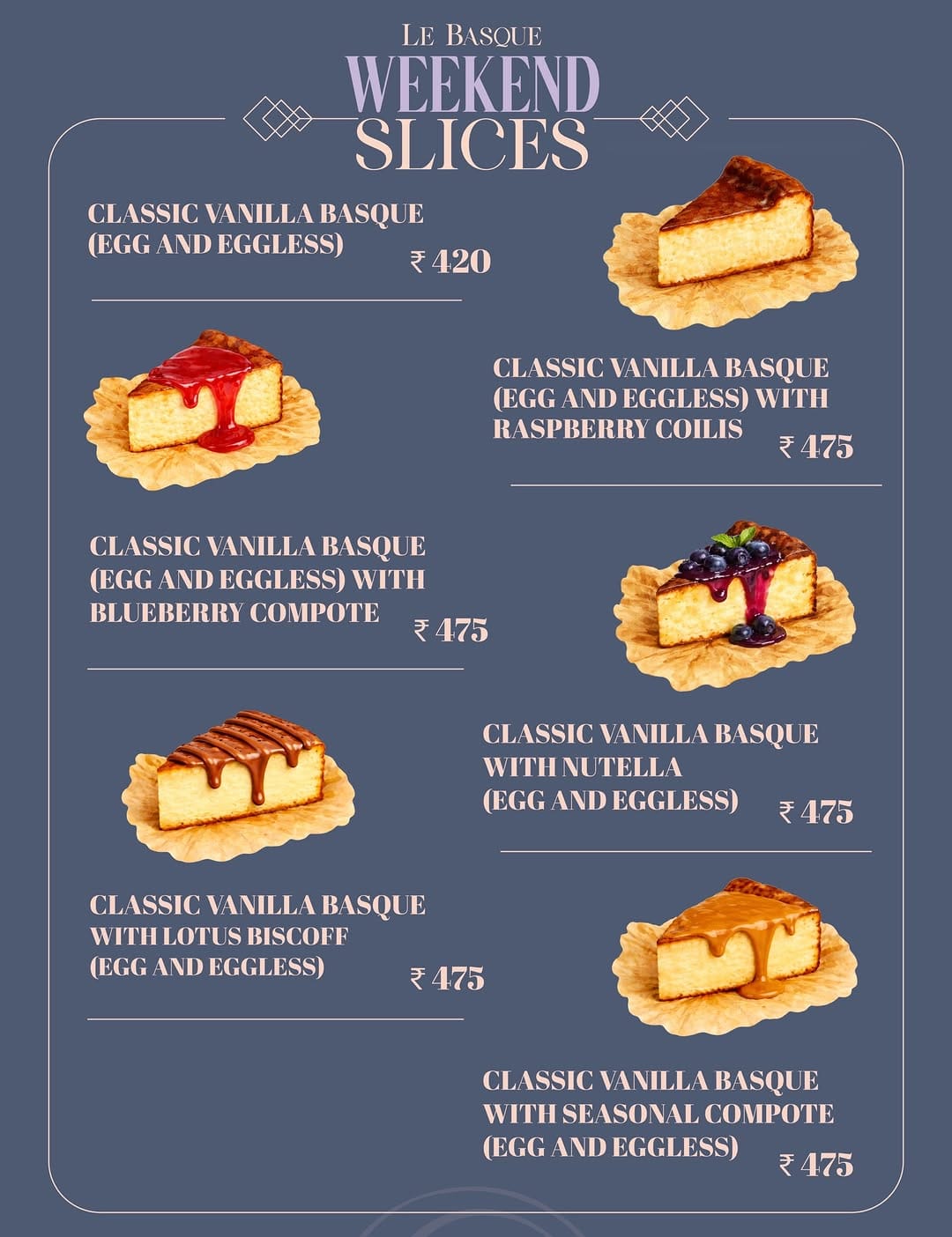 Post 9 by Le Basque | Basque Cheesecakes on Instagram (image)