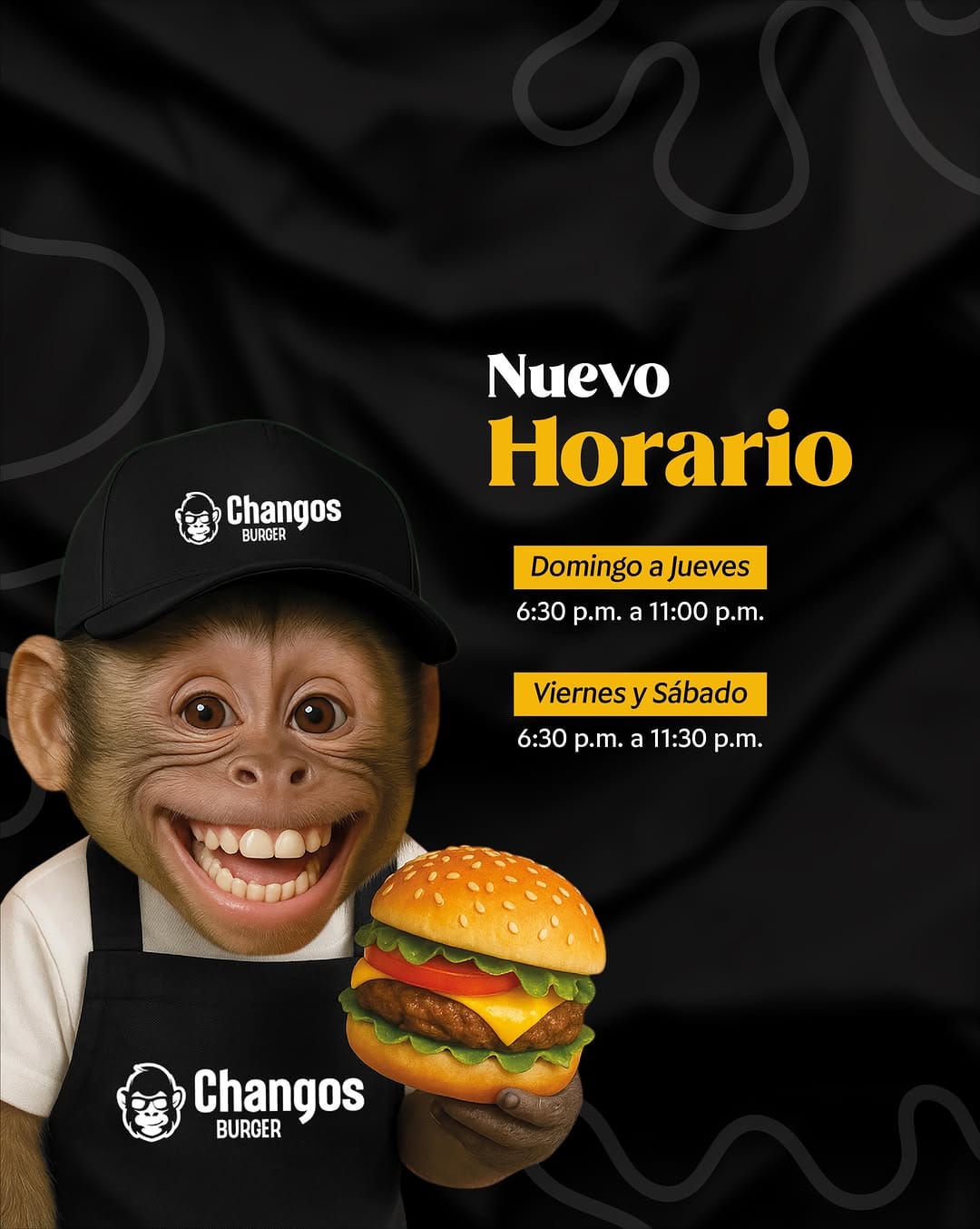 Post 7 by CHANGOS BURGER on Instagram (image)