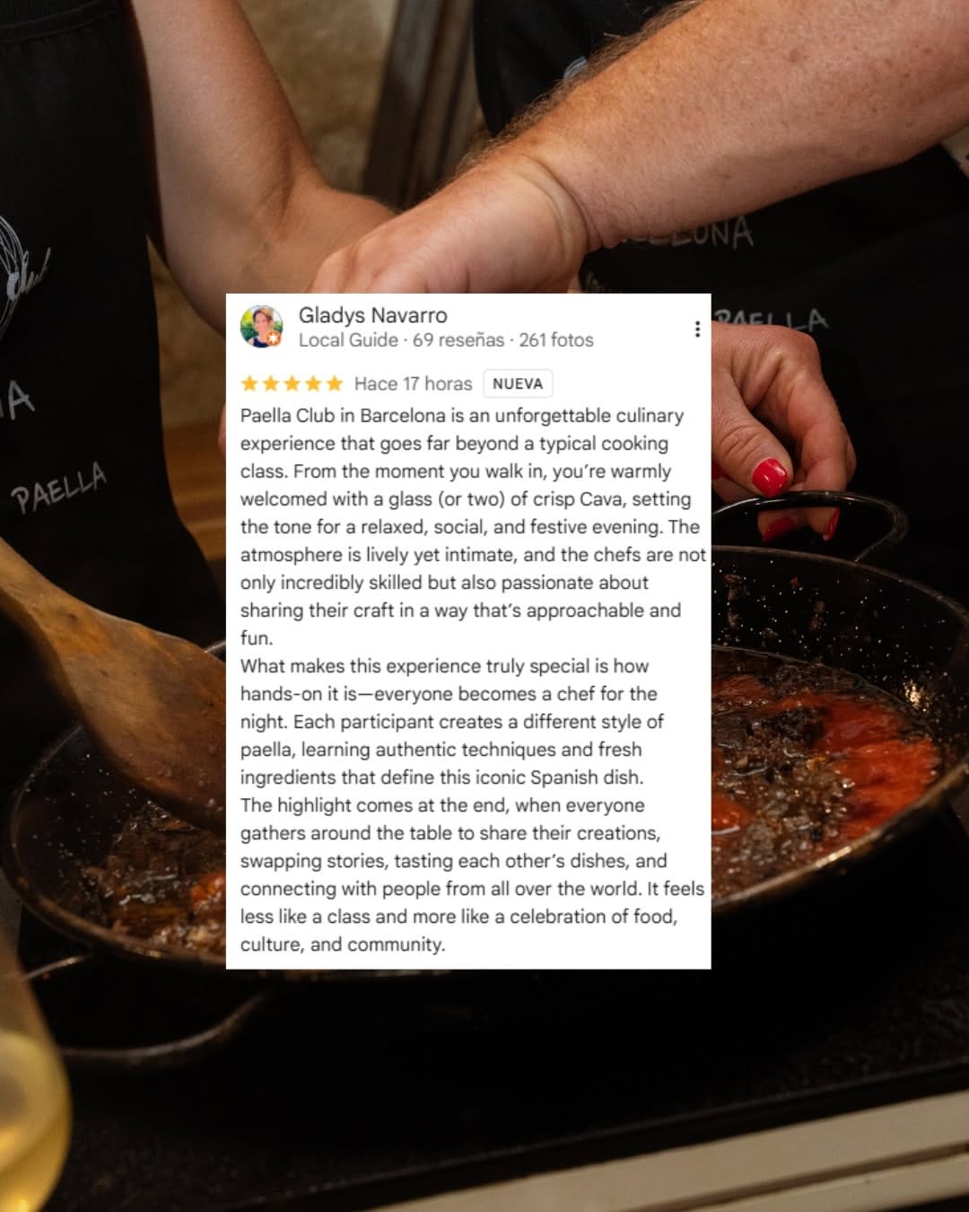 Post 8 by The Paella Club | Hands-On Gastronomic Experiences on Instagram (carousel)