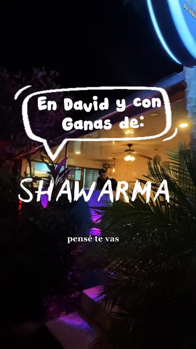 Post 1 by Patrón del Shawarma-Chiriquí on Instagram (video)