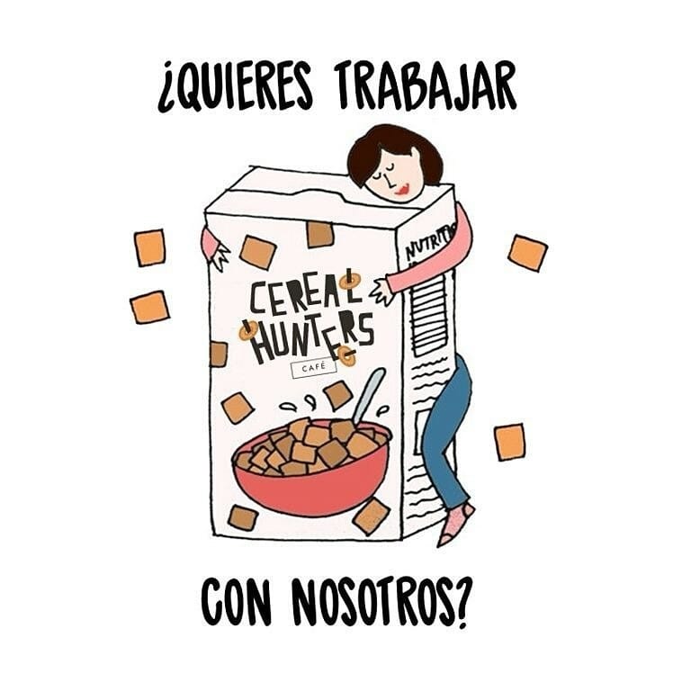 Post 8 by CEREAL HUNTERS CAFÉ on Instagram (image)