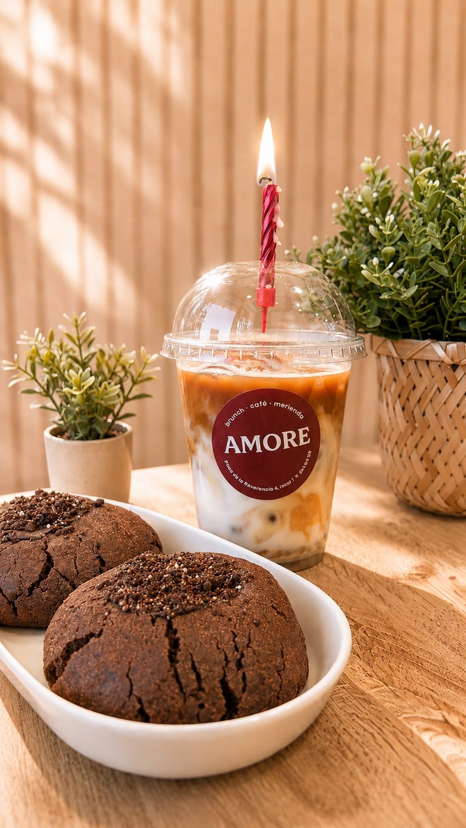 Post 1 by Amore Café Brunch Madrid on Instagram (video)