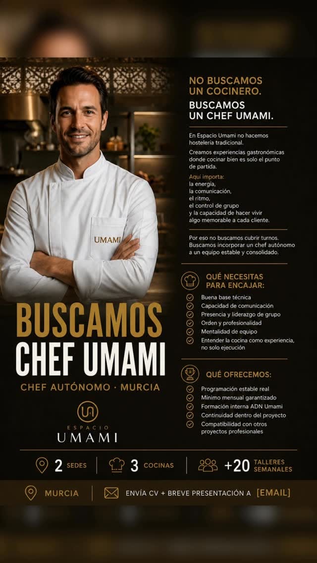 Post 5 by Espacio Umami on Instagram (video)