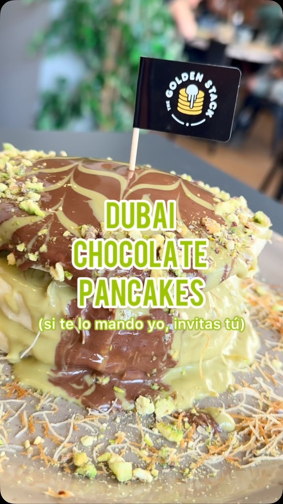 Post 8 by The Golden Stack - Pancakes on Instagram (video)