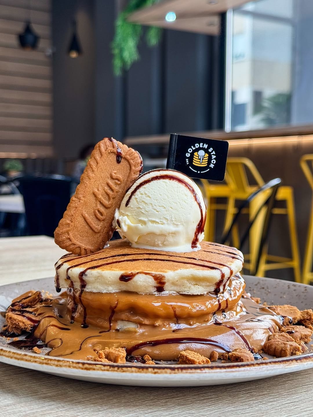 Post 3 by The Golden Stack - Pancakes on Instagram (carousel)